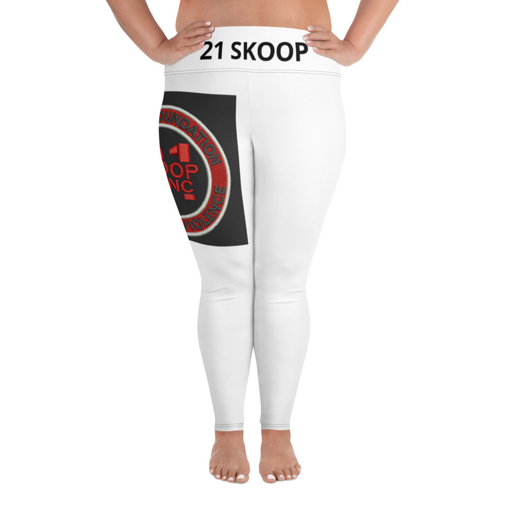 All-Over Print Plus Size Leggings