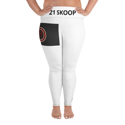 All-Over Print Plus Size Leggings