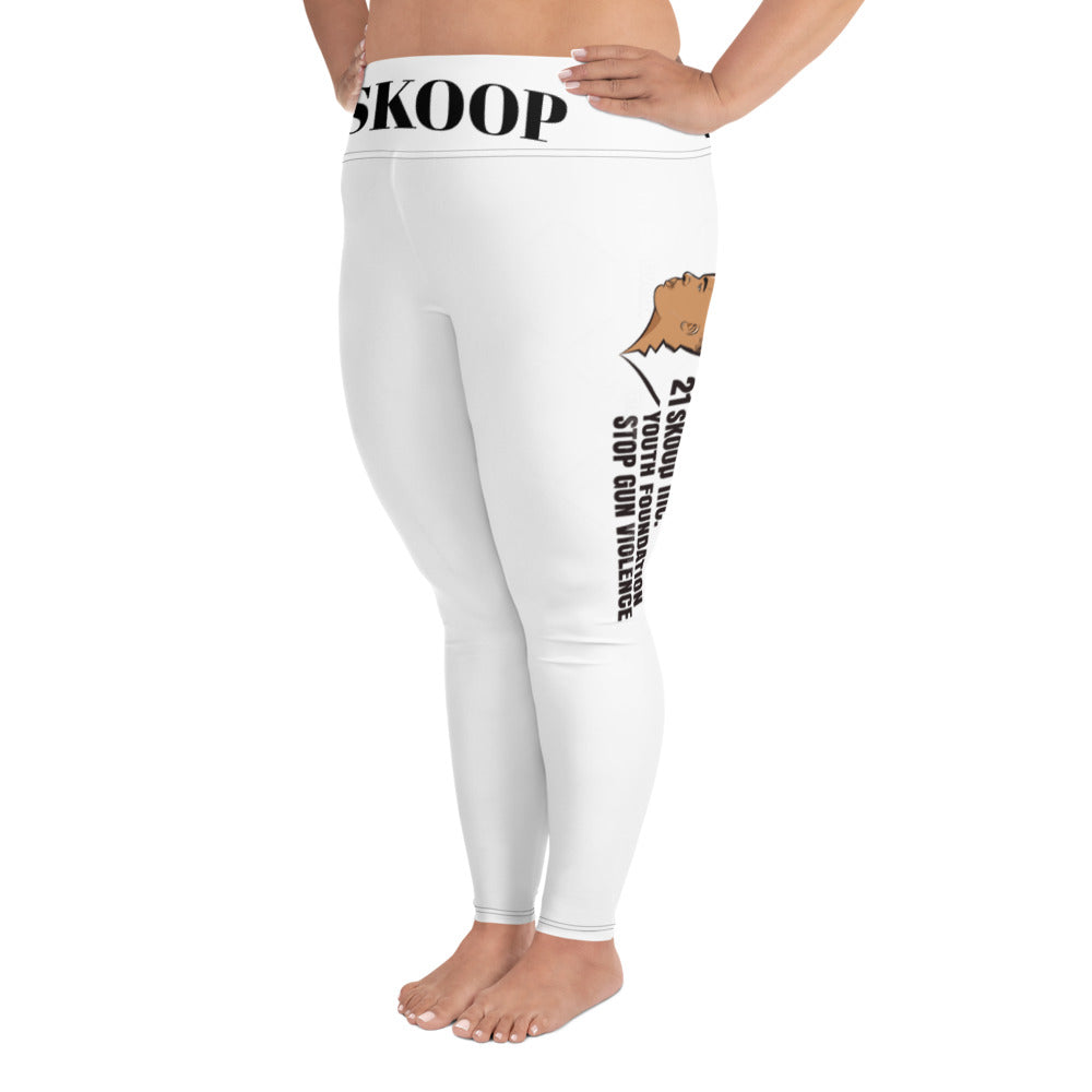 All-Over Print Plus Size Leggings