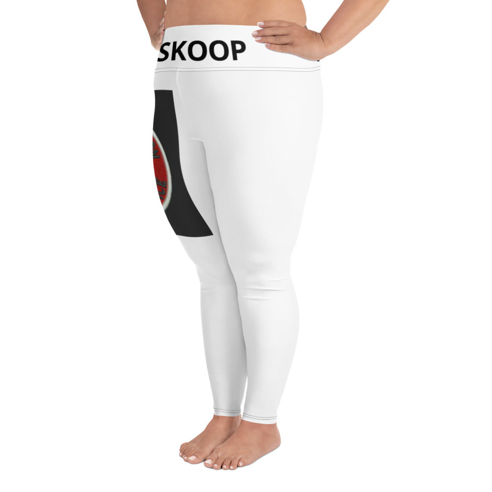 All-Over Print Plus Size Leggings