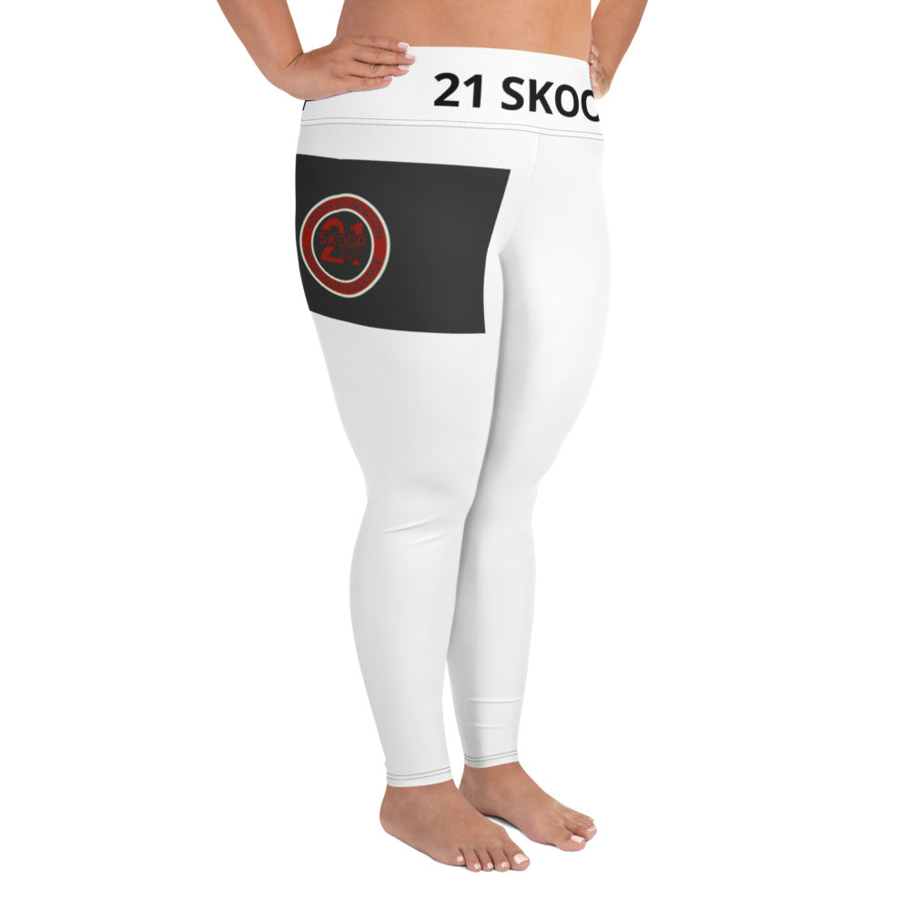 All-Over Print Plus Size Leggings