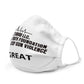 Premium face mask