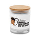 Glass jar candle