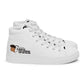 Men’s high top canvas shoes