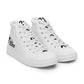 Men’s high top canvas shoes